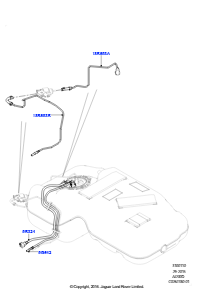 10AB Kraftstoffleitungen L550 DISCOVERY SPORT 2015 > (L550),2.0L I4 DSL MID DOHC AJ200