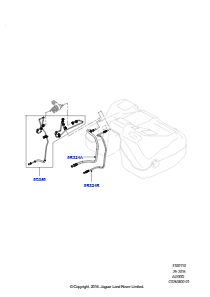 10AC Kraftstoffleitungen L538 RANGE ROVER EVOQUE 2012 - 2018 (L538),Werk Halewood