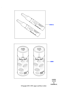 50 Ausbesserungslack L462 DISCOVERY 5 2017 > (L462)