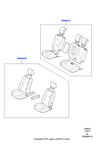 15 ZUBEHÖR - SITZBEZÜGE L462 DISCOVERY 5 2017 > (L462)