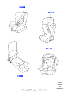 35 KINDERSITZ L462 DISCOVERY 5 2017 > (L462)