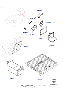 45 ABLAGE L462 DISCOVERY 5 2017 > (L462)