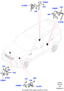 10A Steuerung/Elektrik, Luftfederung L462 DISCOVERY 5 2017 > (L462)