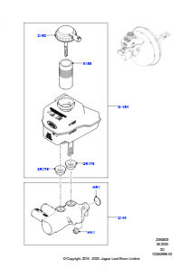 05A Hauptzylinder Bremsanlage L462 DISCOVERY 5 2017 > (L462)