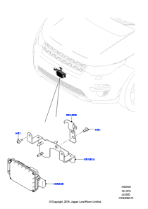 05B Geschwindigkeitsregelanlage L550 DISCOVERY SPORT 2015 > (L550),Werk Halewood