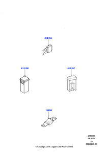20A Sicherungen, Halter & Überlastsch. L462 DISCOVERY 5 2017 > (L462)