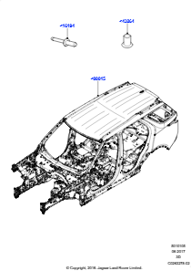 05A Karosserie L462 DISCOVERY 5 2017 > (L462)