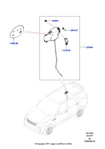 30A Klappe - Einfüllstutzen u. Betät. L462 DISCOVERY 5 2017 > (L462)