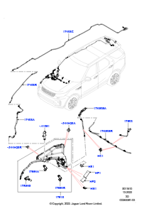 10A Scheibenwaschanlage L462 DISCOVERY 5 2017 > (L462)