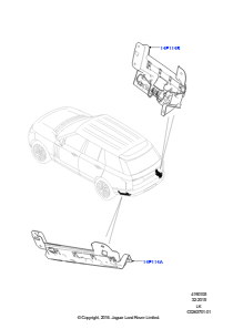 05C Module u. Sensoren - Fahrzeug L405 RANGE ROVER 2013 - 2022