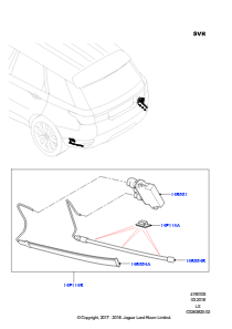 05D Module u. Sensoren - Fahrzeug L494 RANGE ROVER SPORT 2014 - 2022 (L494),Ladeklappe - Freihandbetätigung