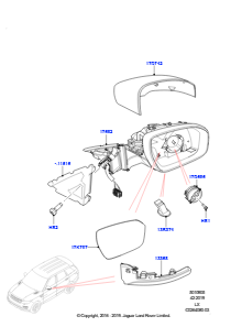 05C Außenspiegel L494 RANGE ROVER SPORT 2014 - 2022 (L494)
