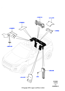 25P Seitenverkleidung L538 RANGE ROVER EVOQUE 2012 - 2018 (L538),Werk Halewood