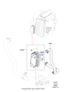 05E Getriebekühlsystem L538 RANGE ROVER EVOQUE 2012 - 2018 (L538),Gebaut in Brasilien