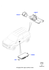 05F Kameraausrüstung L538 RANGE ROVER EVOQUE 2012 - 2018 (L538),Gebaut in Brasilien