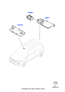 05G Kameraausrüstung L538 RANGE ROVER EVOQUE 2012 - 2018 (L538),Gebaut in Brasilien