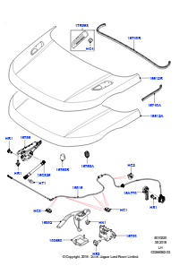 20B Motorhaube u. Anbauteile L538 RANGE ROVER EVOQUE 2012 - 2018 (L538),Gebaut in Brasilien