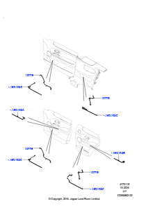 15E Innenleuchten L538 RANGE ROVER EVOQUE 2012 - 2018 (L538),Gebaut in Brasilien