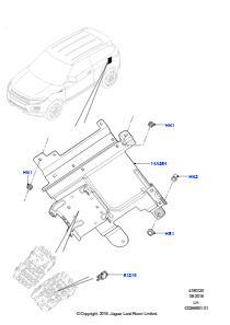 20G Sicherungen, Halter & Überlastsch. L538 RANGE ROVER EVOQUE 2012 - 2018 (L538),Gebaut in Brasilien