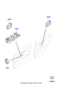 10N Schalter L538 RANGE ROVER EVOQUE 2012 - 2018 (L538),Gebaut in Brasilien