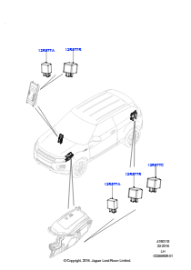 15B Relais L538 RANGE ROVER EVOQUE 2012 - 2018 (L538),Gebaut in Brasilien