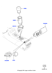 05C Anbauteile Instrumententafel L538 RANGE ROVER EVOQUE 2012 - 2018 (L538),Hergestellt in Werk Changsu (China)