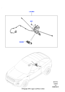 13B Cabrio-Dach L538 RANGE ROVER EVOQUE 2012 - 2018 (L538),Werk Halewood