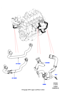 06AC EGR-Kühlsystem L462 DISCOVERY 5 2017 > (L462),Stufe V plus DPF