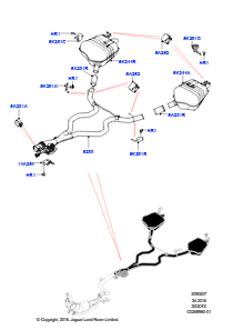 07H Auspuffanlage hinten L462 DISCOVERY 5 2017 > (L462),Stufe V plus DPF