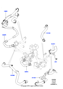 06AD EGR-Kühlsystem L538 RANGE ROVER EVOQUE 2012 - 2018 (L538),Gebaut in Brasilien