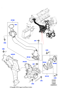 20AG Abgasrückführung L538 RANGE ROVER EVOQUE 2012 - 2018 (L538),Gebaut in Brasilien