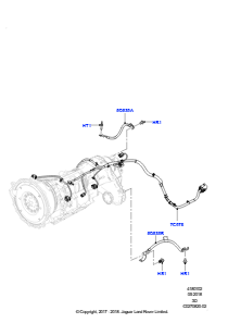 02A Getriebekabelstrang L462 DISCOVERY 5 2017 > (L462)