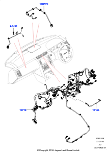 06A Armaturenkabelbaum L462 DISCOVERY 5 2017 > (L462)