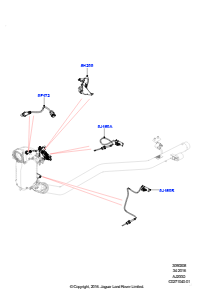 08AA Abgassensoren und Module L462 DISCOVERY 5 2017 > (L462),Stufe V plus DPF