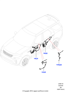 15B Kabelstrang - Karosserie u. Heck L462 DISCOVERY 5 2017 > (L462)