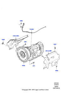 05F Autom.getr. & Geschw.messerantrieb L462 DISCOVERY 5 2017 > (L462),2.0L I4 DSL HIGH DOHC AJ200