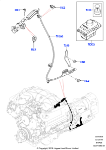 05D Schaltung (Automatisches Getriebe) L462 DISCOVERY 5 2017 > (L462),2.0L I4 DSL MID DOHC AJ200