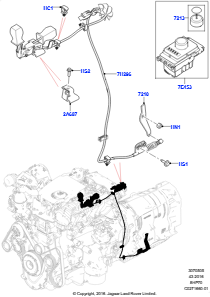 05H Schaltung (Automatisches Getriebe) L462 DISCOVERY 5 2017 > (L462),2.0L I4 DSL HIGH DOHC AJ200