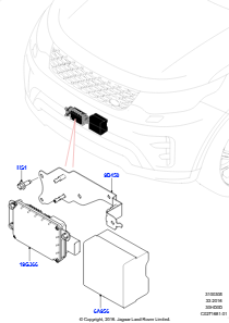 05D Geschwindigkeitsregelanlage L462 DISCOVERY 5 2017 > (L462),3,0 l DOHC GDI SC V6 BENZIN