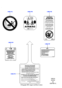 10C Etiketten L462 DISCOVERY 5 2017 > (L462)