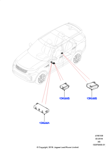 05B Module u. Sensoren - Fahrzeug L462 DISCOVERY 5 2017 > (L462)