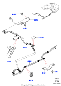 10J Kraftstoffleitungen L462 DISCOVERY 5 2017 > (L462),3,0 l DOHC GDI SC V6 BENZIN