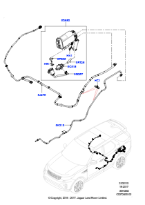 10K Kraftstoffleitungen L462 DISCOVERY 5 2017 > (L462),3,0 l DOHC GDI SC V6 BENZIN