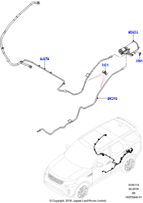 10L Kraftstoffleitungen L462 DISCOVERY 5 2017 > (L462),3,0 l DOHC GDI SC V6 BENZIN