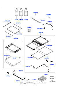 10B Schiebedachmech. u. -betätigung L462 DISCOVERY 5 2017 > (L462),Dachverst.-Pano. elek.Bet. / Öffnen