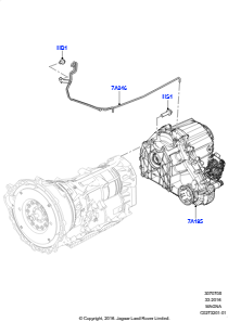 05D Gehäuse Verteilergetriebe L494 RANGE ROVER SPORT 2014 - 2022 (L494),M. Vert.getr. m. 2 Ü.verh. m. ASR