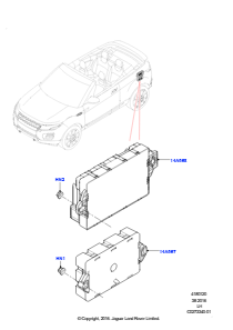 20D Sicherungen, Halter & Überlastsch. L538 RANGE ROVER EVOQUE 2012 - 2018 (L538),Werk Halewood