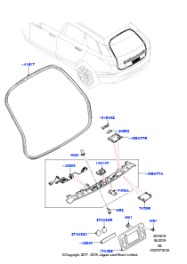 15B Tür - Gepäckraum L560 RANGE ROVER VELAR 2017 > (L560)