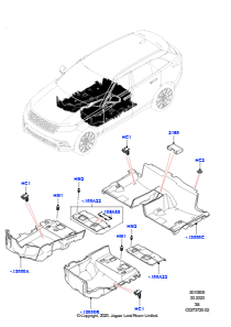 05A Bodenbelag L560 RANGE ROVER VELAR 2017 > (L560)