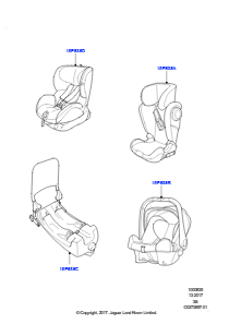 35 KINDERSITZ L560 RANGE ROVER VELAR 2017 > (L560)
